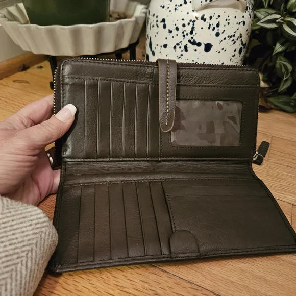 Brown Leather Ladies Wallet - Picture 5 of 7